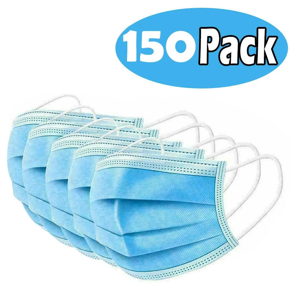 3-Ply Disposable Face Mask Pack