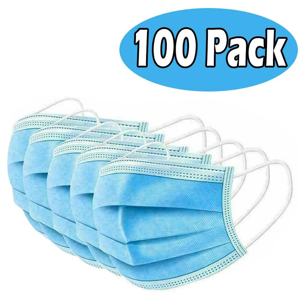 3-Ply Disposable Face Mask Pack