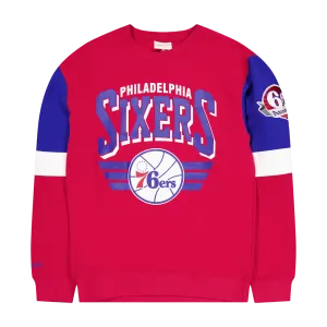 76ers All Over Crew 3.0 Scarlet Red