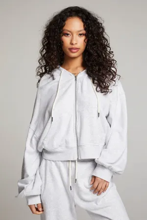 Abilenee Light Grey Zip Up