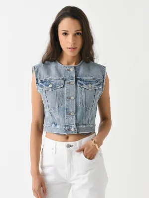 Agolde Women's Leo Denim Vest