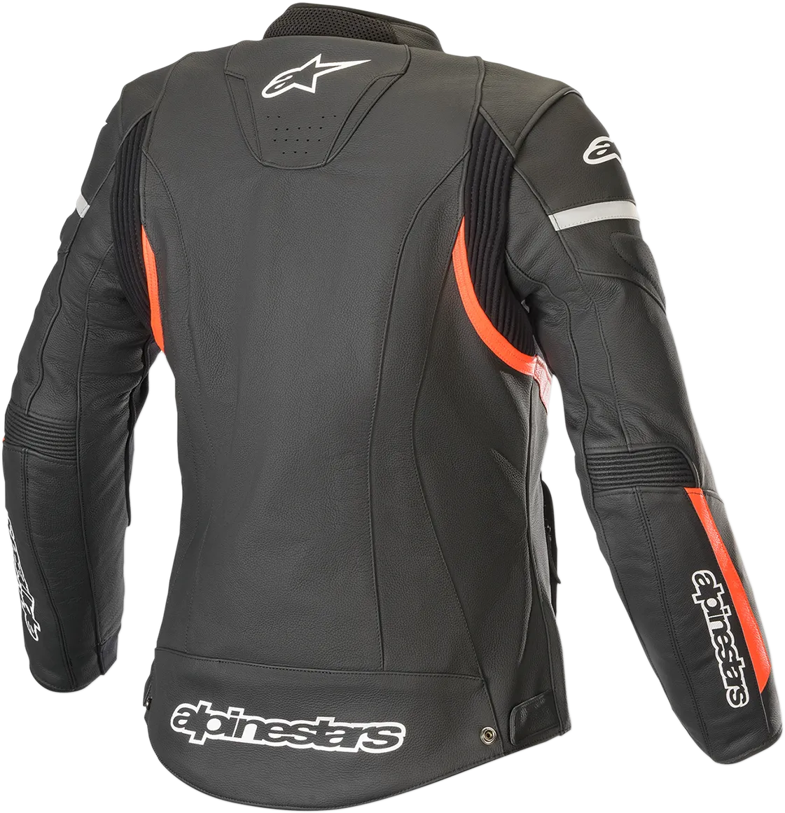 ALPINESTARS Stella Kira Leather Jacket - Black/Red - US 8 / EU 44 3112019-1030-44