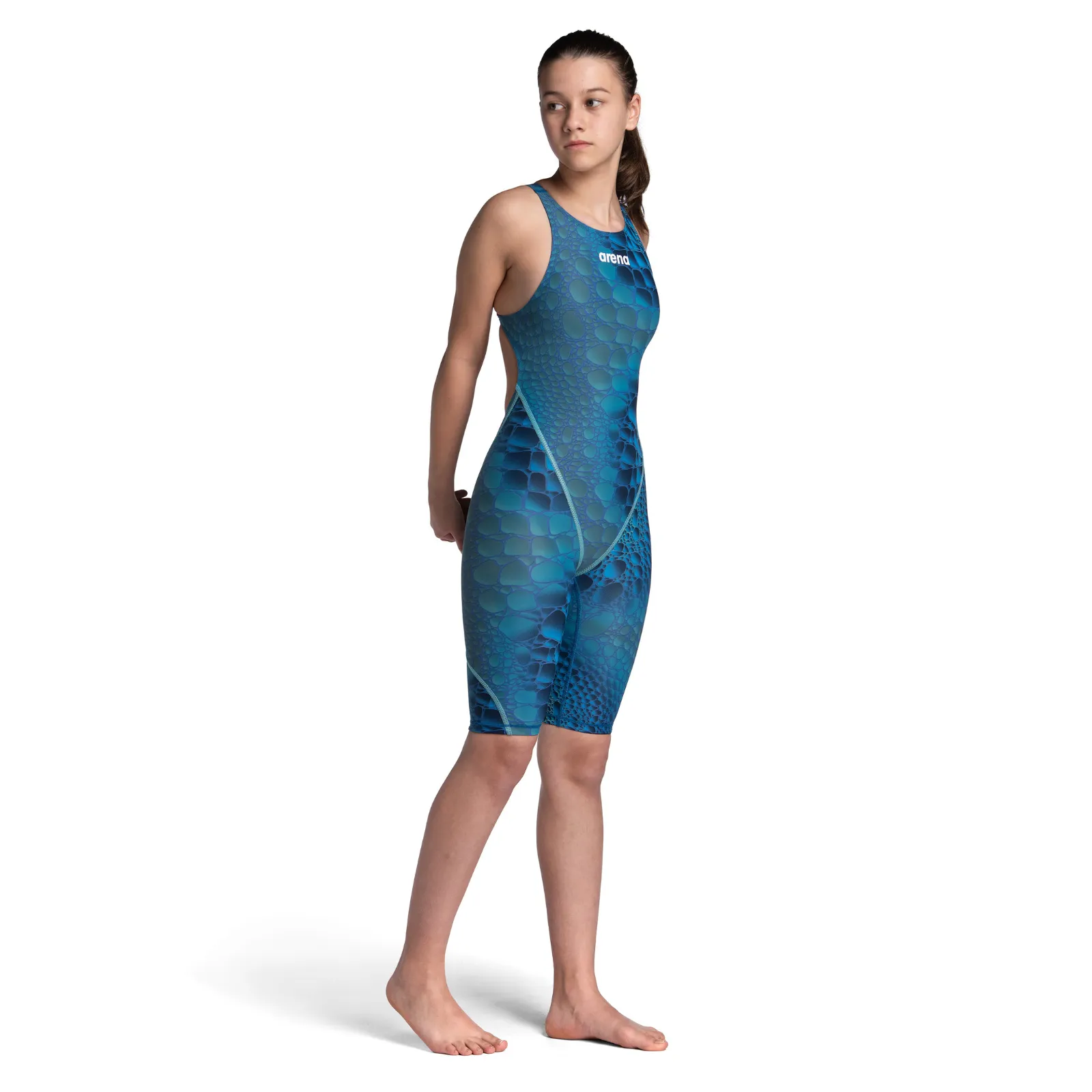 ARENA CAIMANO SPECIAL EDITION GIRLS' RACING SUIT POWERSKIN ST NEXT - ABYSS CAYMAN