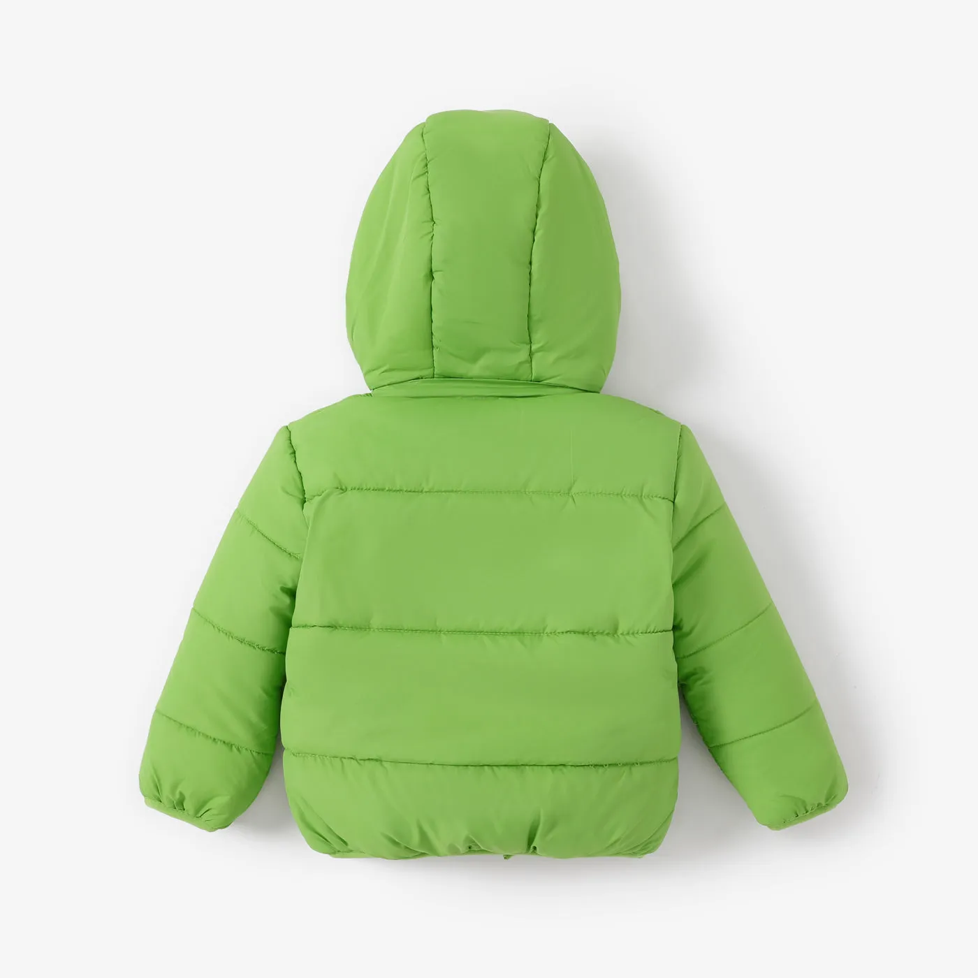 Baby / Toddler Causal Fluff Solid Long-sleeve Hooded Coat