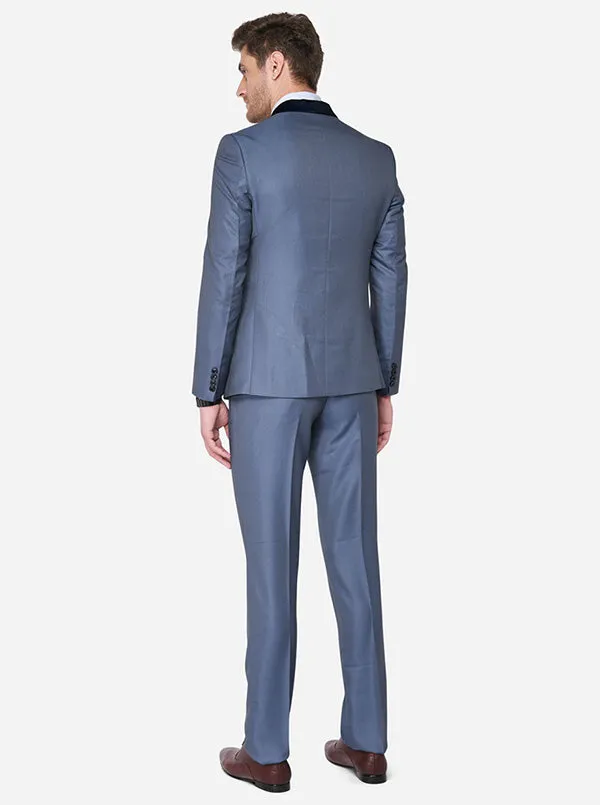 Bluish Grey Suit | JadeBlue