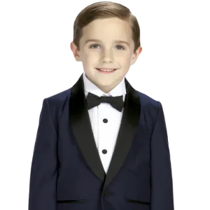 Boys Navy Shawl Executive Tuxedo 7580