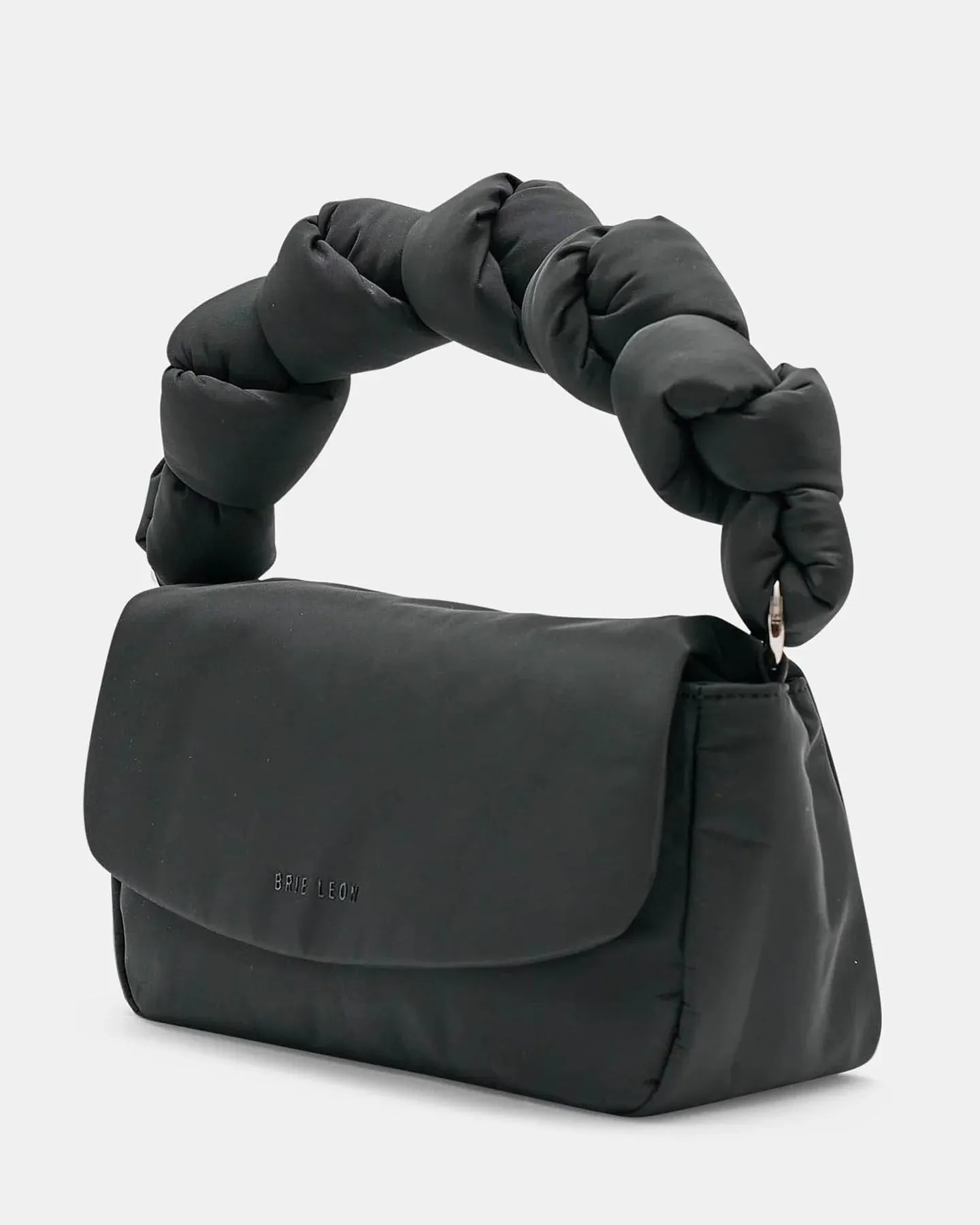 Brie Leon Rellino Bag - Black Lustre