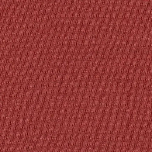 Burnt Orange | Cotton Rib 1x1 Open Width - SKU 4951 #SN/O