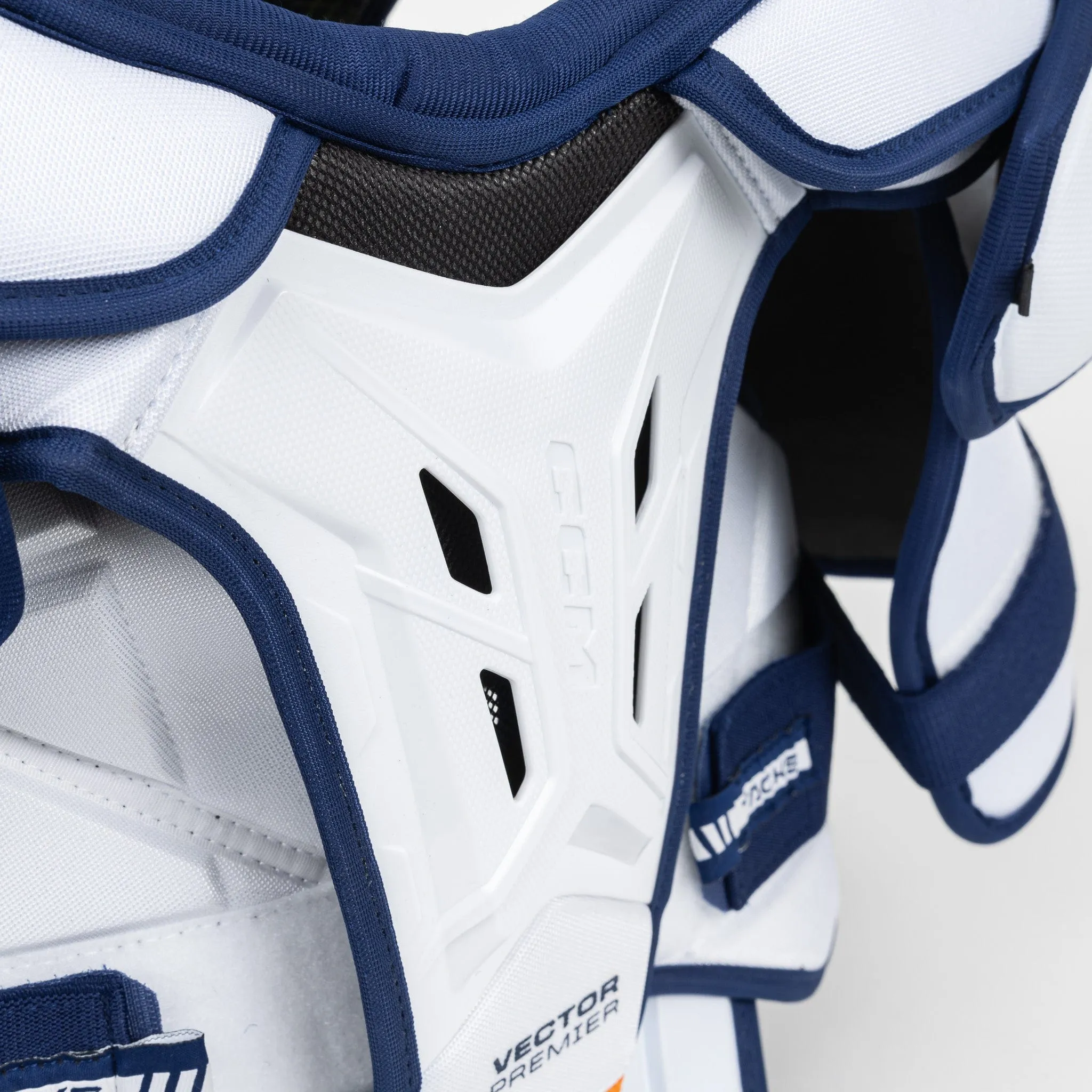 CCM Tacks Vector Premier Senior Hockey Shoulder Pads - 2024