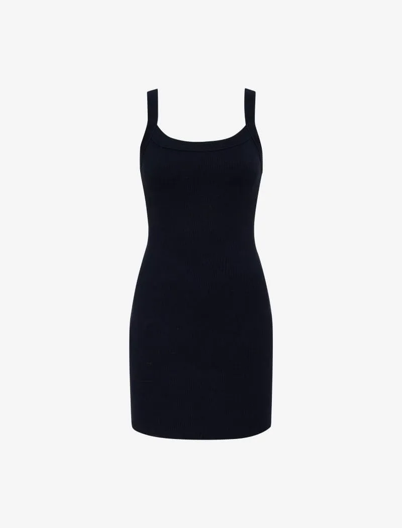 Core Mini Dress | Navy