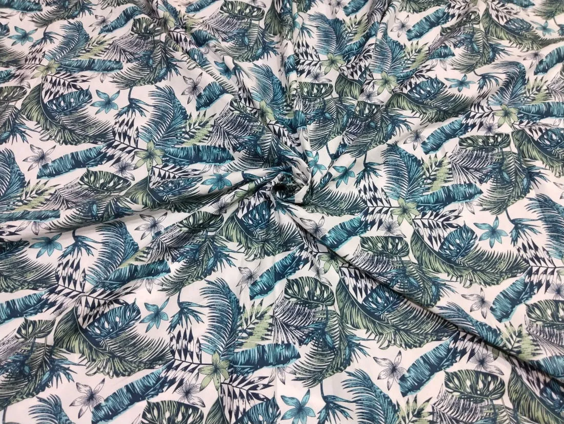 COTTON POPLIN JUNGLE PRINT 58" Wide