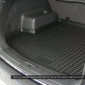 Custom Moulded Cargo Boot Liner Suits Hyundai i30 Hatch 05/2012-02/2017 Black Mat EXP.NLC.20.51.B11