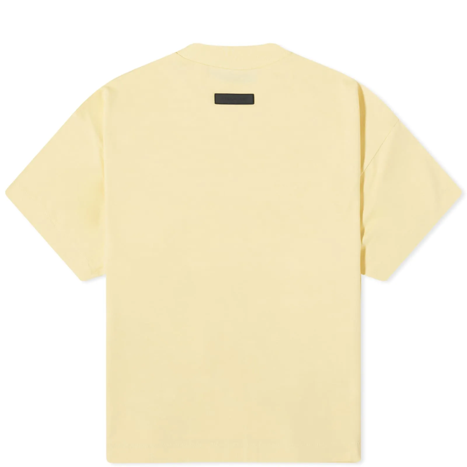 Fear Of God Essentials Spring Kids Crew Neck T-Shirt in Garden Yellow