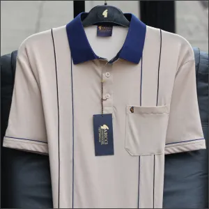 Gabicci X06 Granola Pattern Polo=