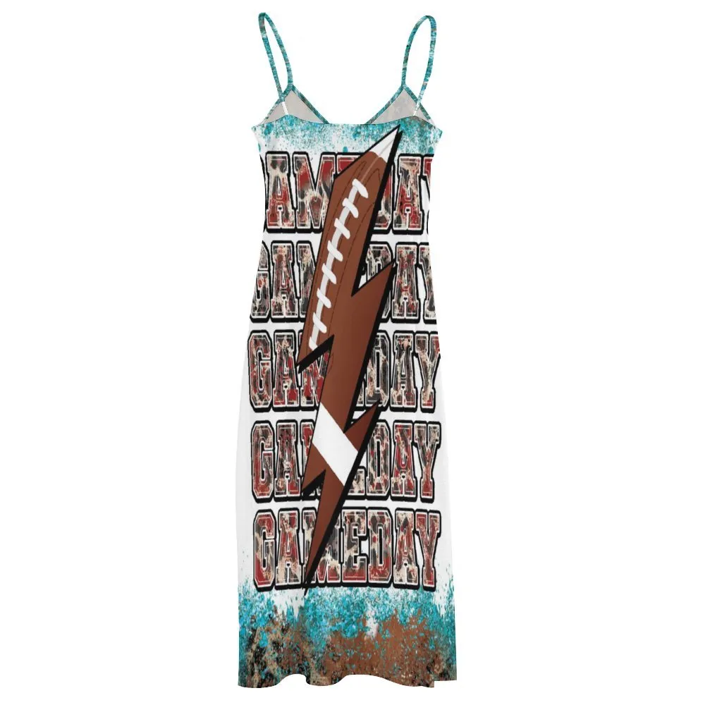 Game Day Spaghetti Strap Ankle-Length Dress Long dress