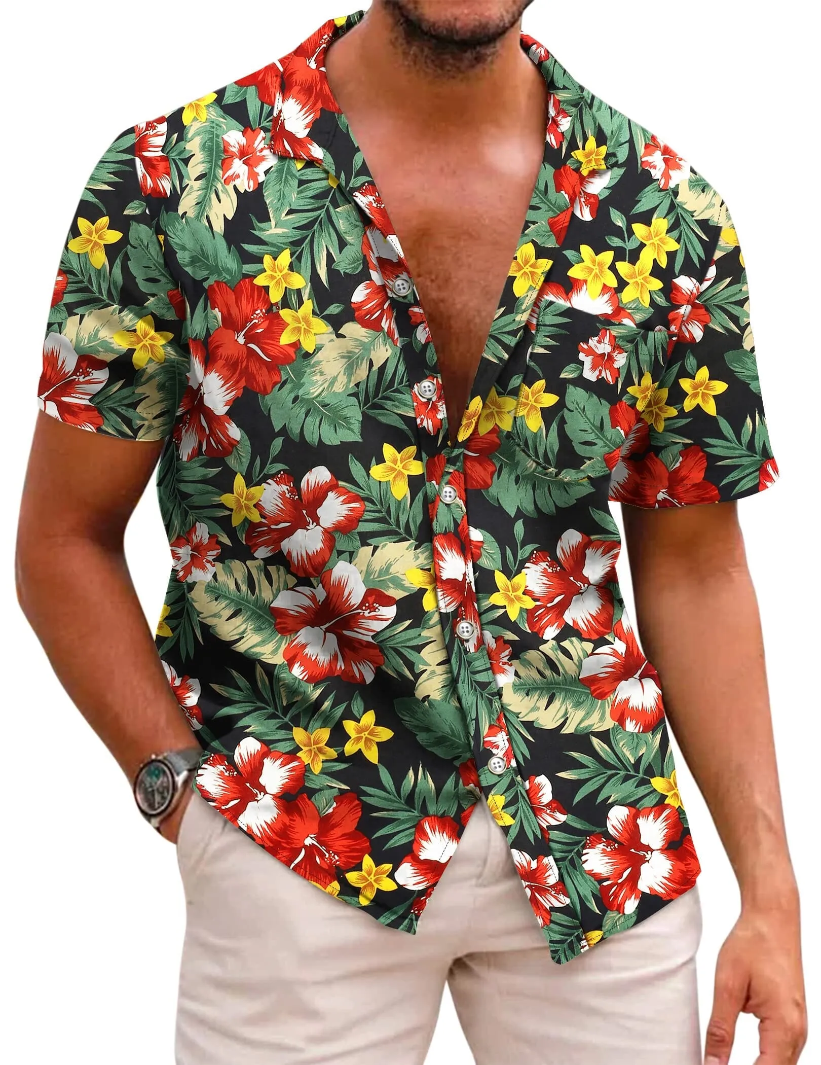 Hawaiian Floral Shirts (US Only)