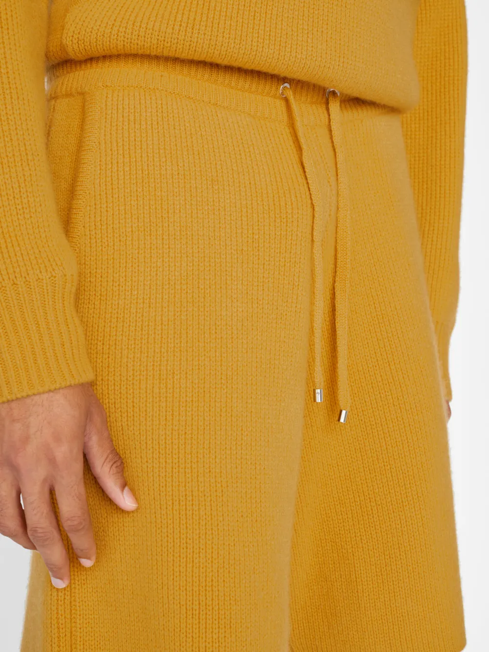 Heavyweight Cashmere Short -- Yellow