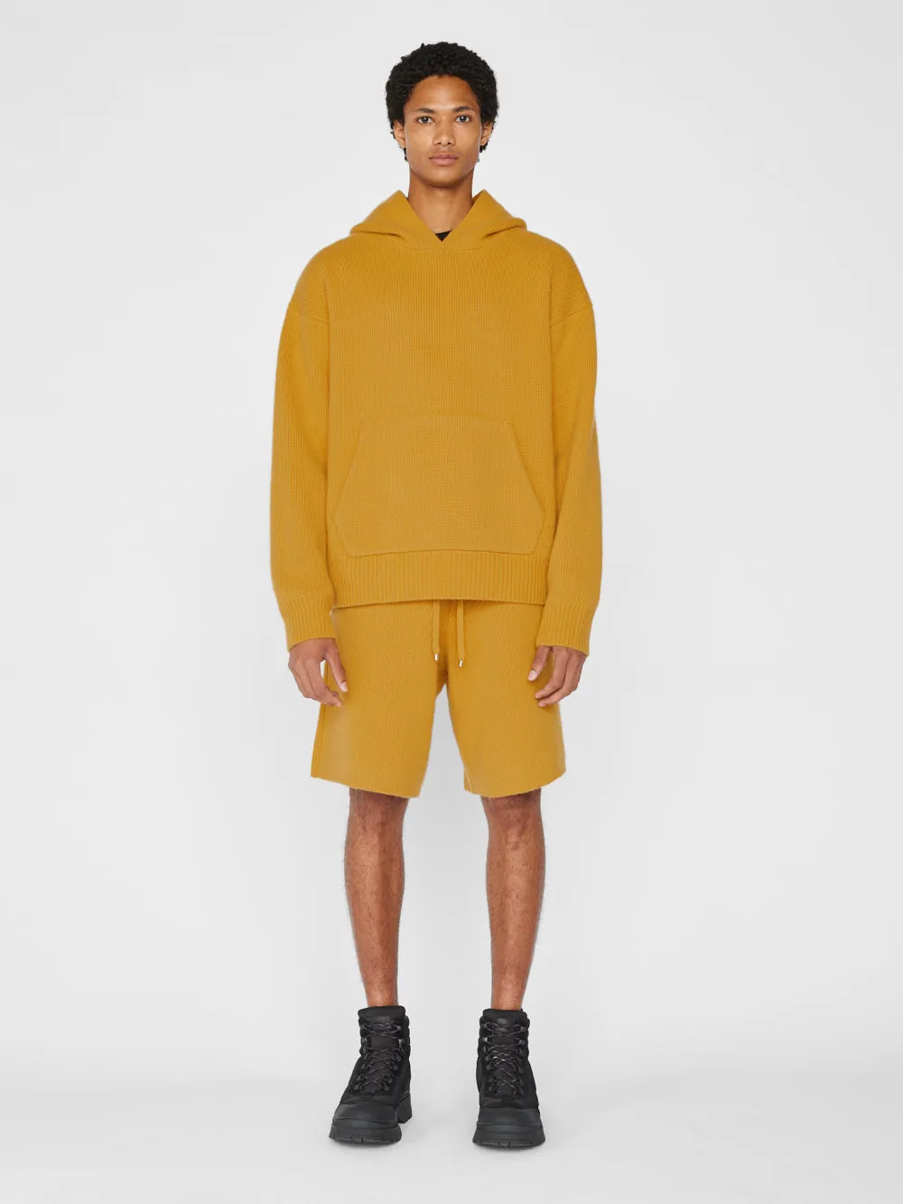 Heavyweight Cashmere Short -- Yellow