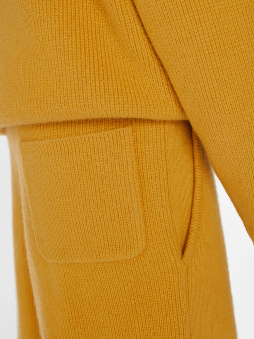 Heavyweight Cashmere Short -- Yellow