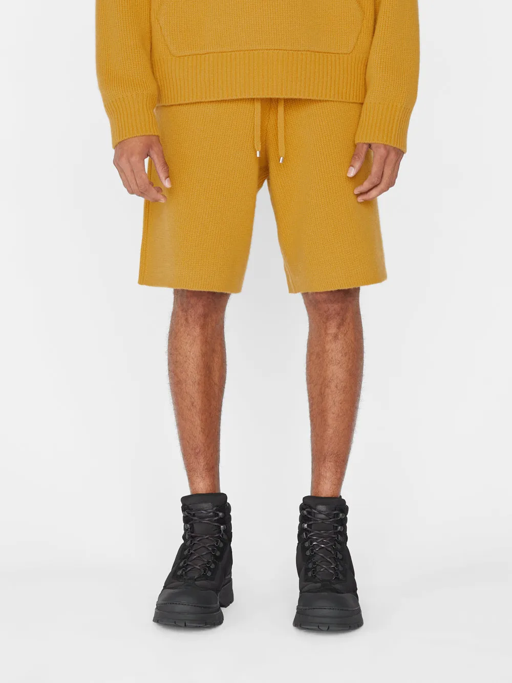 Heavyweight Cashmere Short -- Yellow