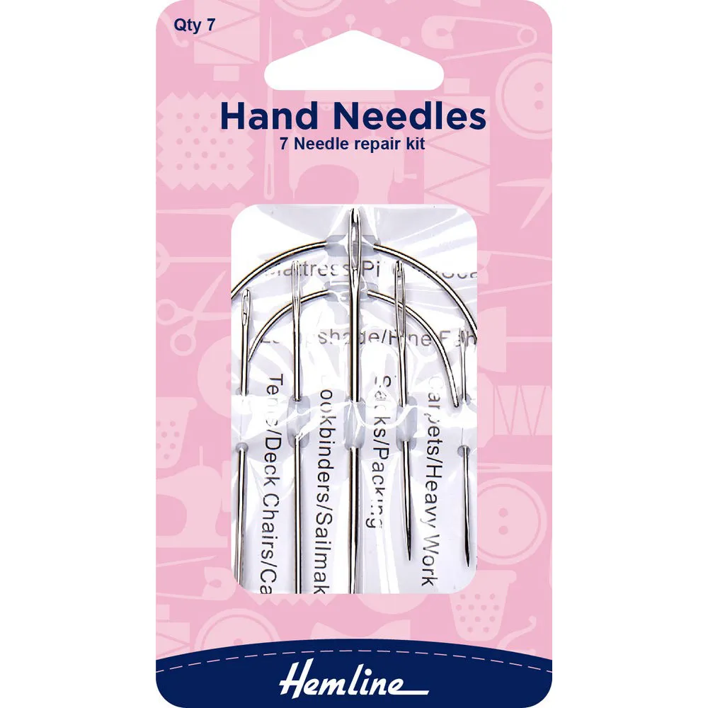 Hemline - 7 Needle repair kit