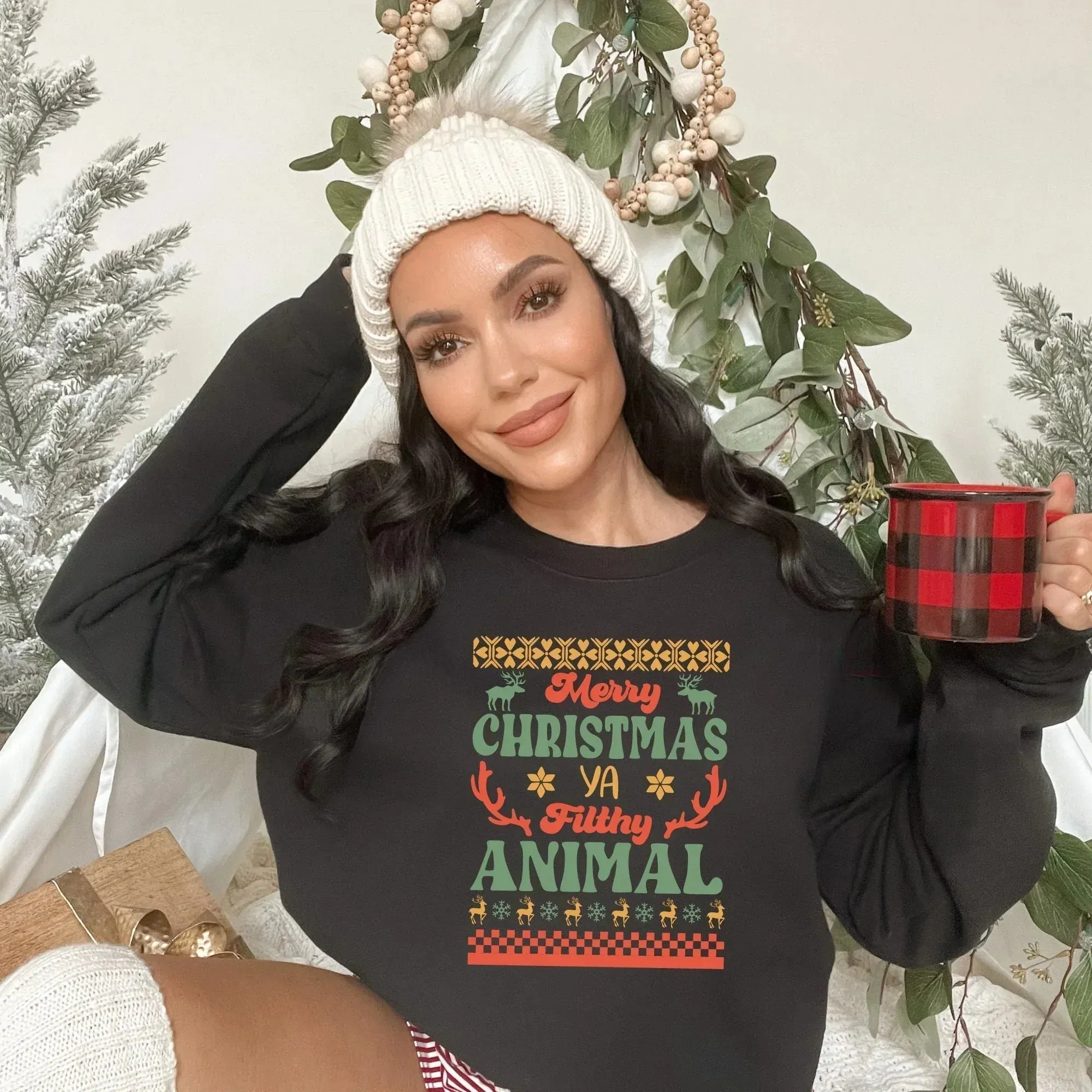 Hunting Season Christmas Sweatshirt