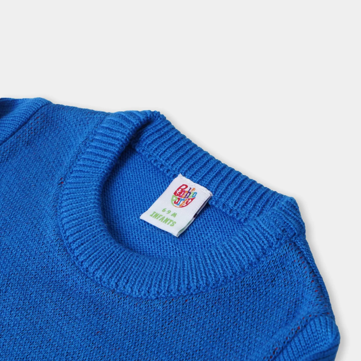 Infant Boys Sweater Action Hero - Blue