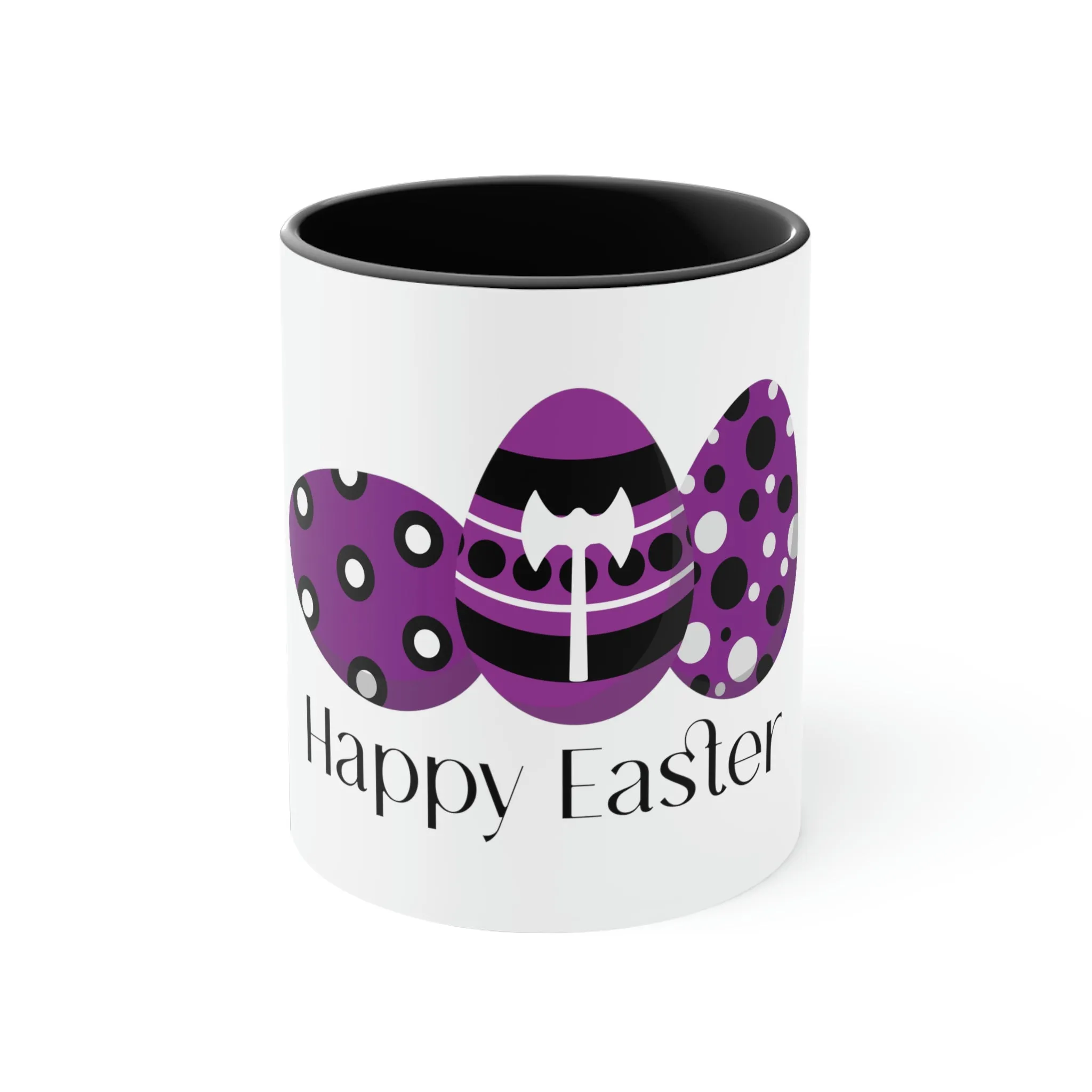 Labrys Lesbian Flag Accent Coffee Mug Easter Festival - Happy Easter