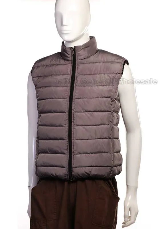 Men Winter Padded Vests Wholesale