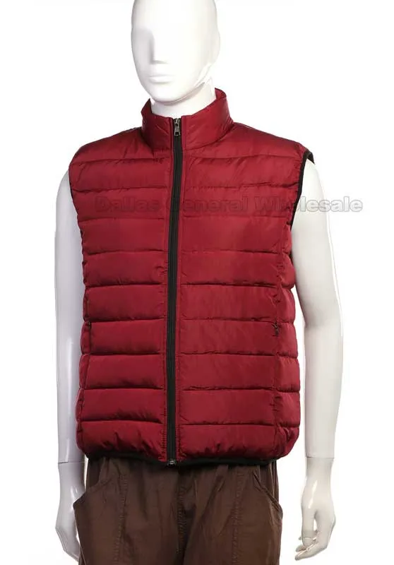 Men Winter Padded Vests Wholesale