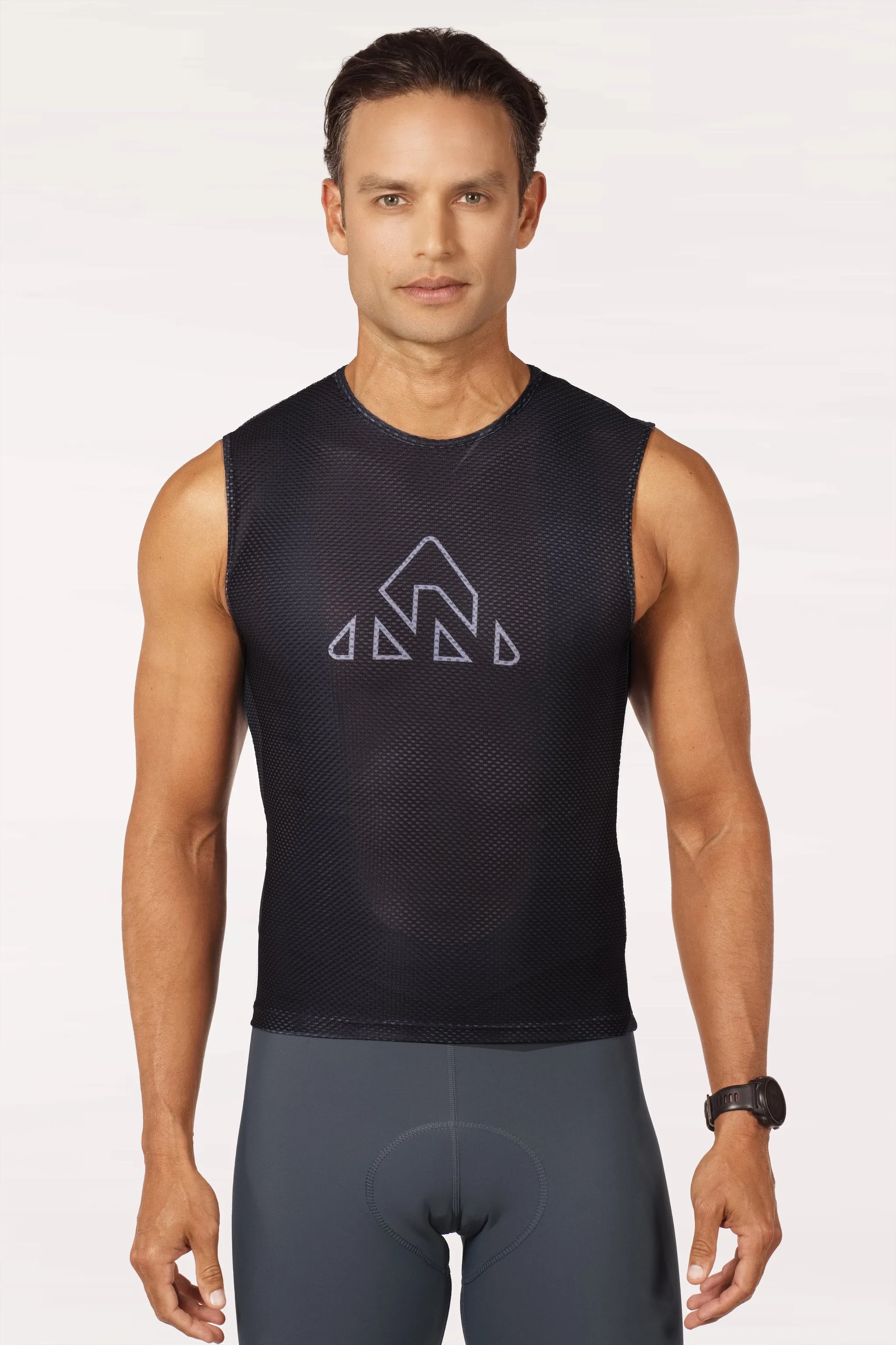 Men's Black Pro Cycling Base Layer