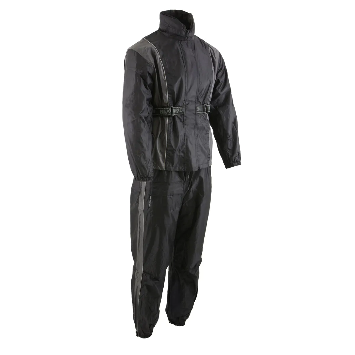 Milwaukee Leather SH2225L Women's Black and Grey Waterproof Rain Suit