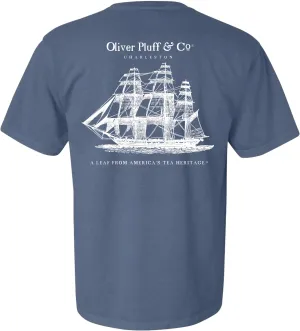 Oliver Pluff T-Shirt Blue Jean Color