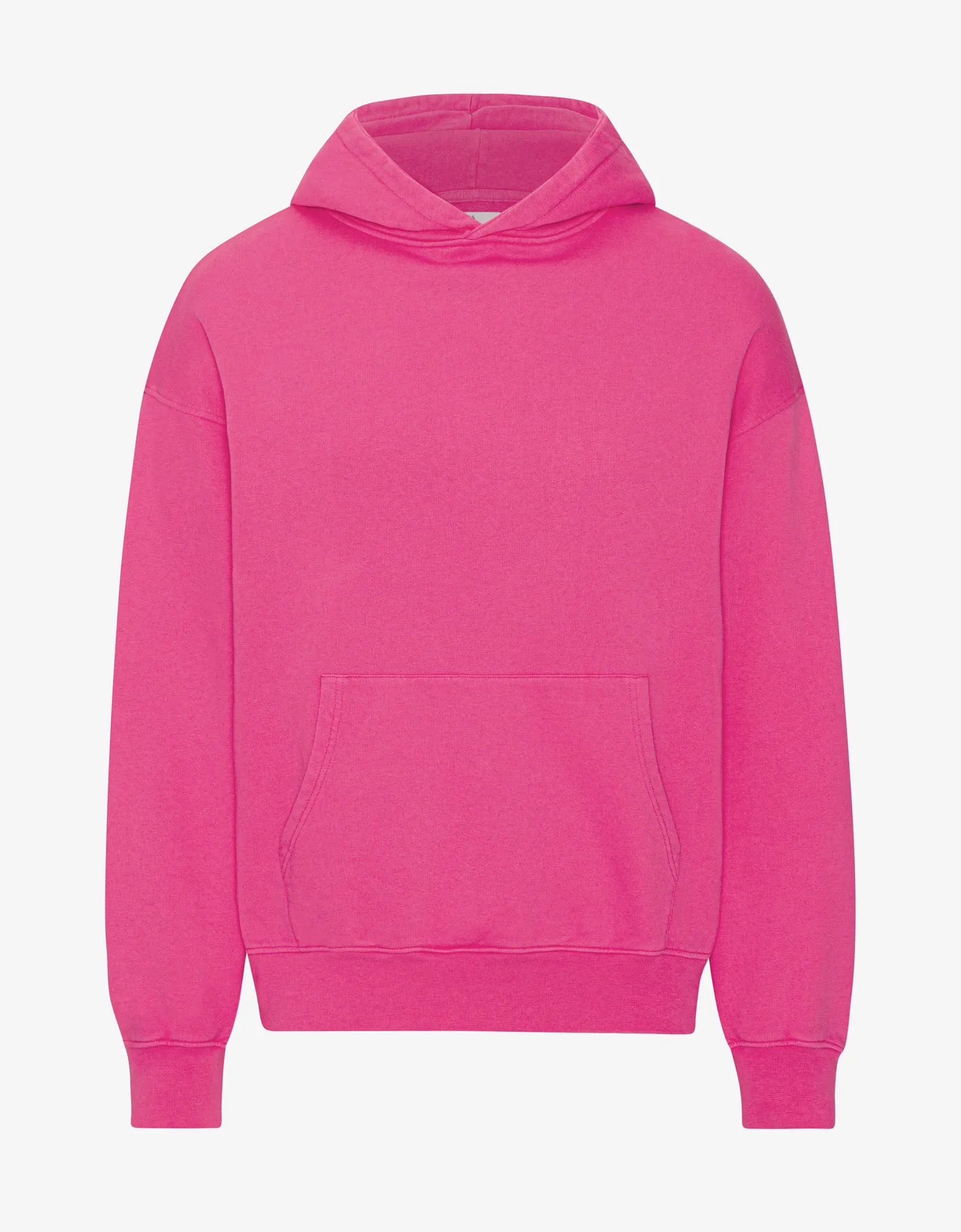 Organic Oversized Hood - Bubblegum Pink