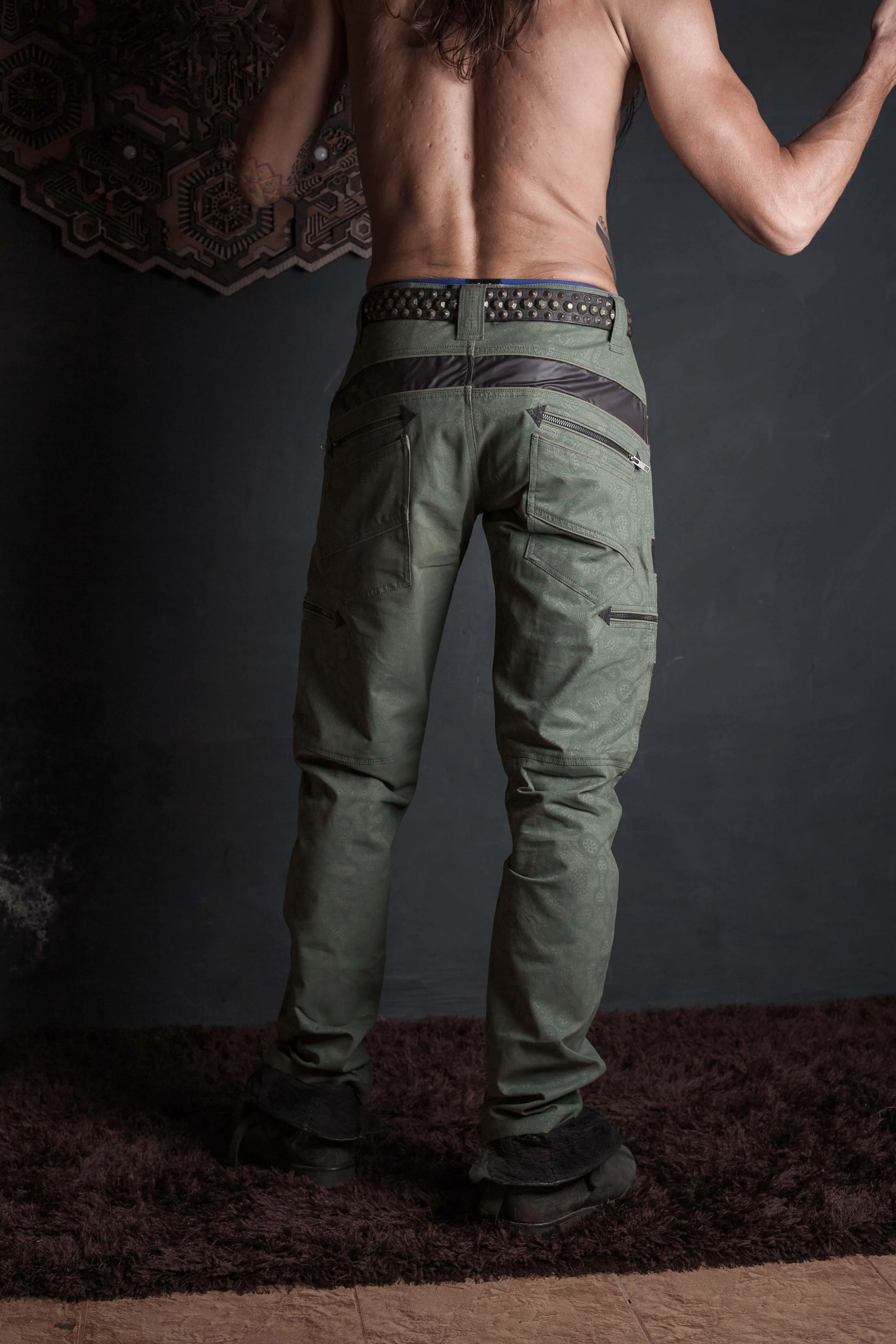 Pants Men / Cotton Printed Sandman - AFRODISIAK