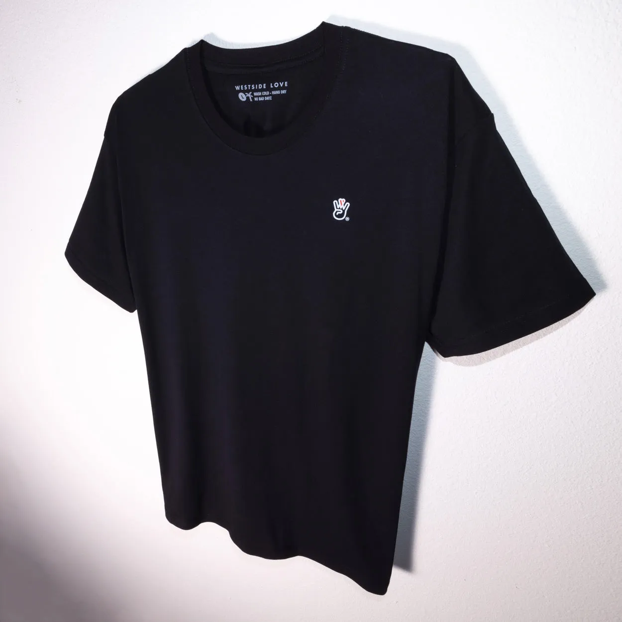 Reflective Logo Black Tee