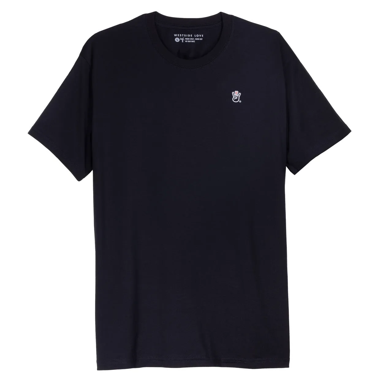 Reflective Logo Black Tee