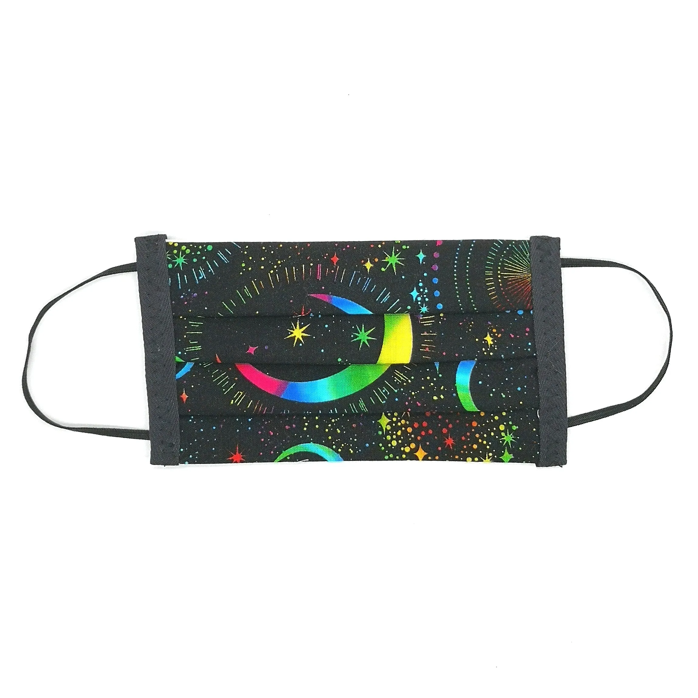 Reusable Rainbow Galaxy Coastal mask