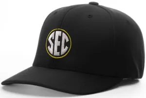 Richardson Black 8-Stitch Base Umpire Hat (SEC)