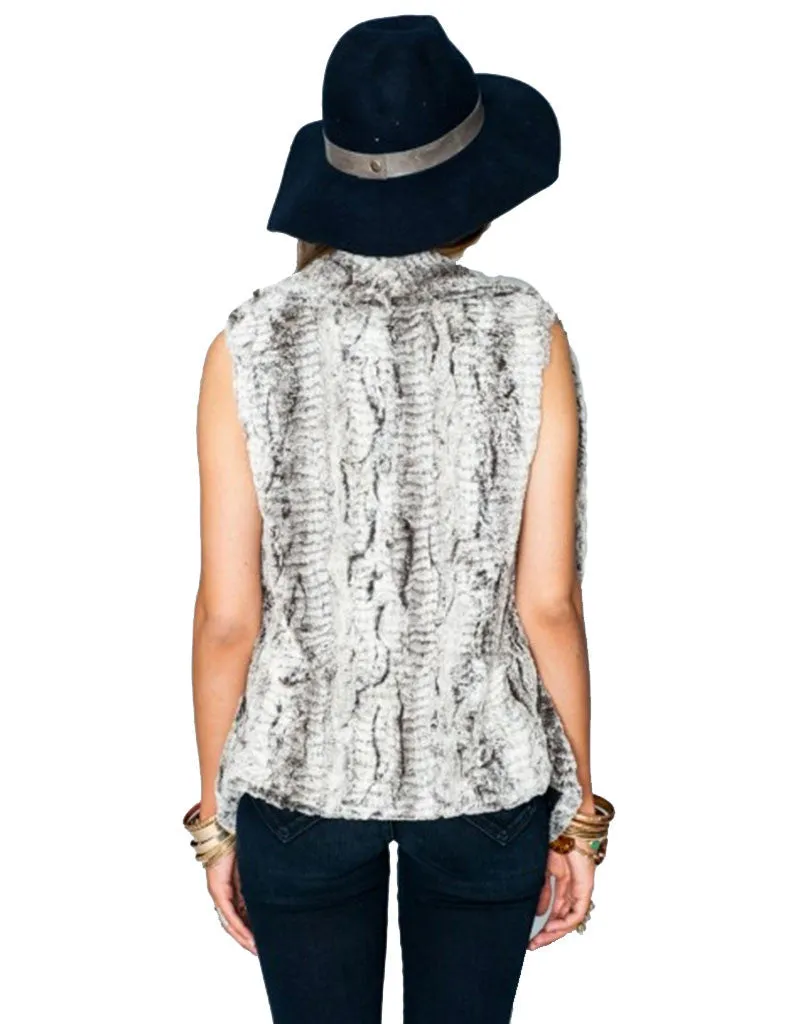 Show Me Your Mumu Fausta Vest in Queen Frost