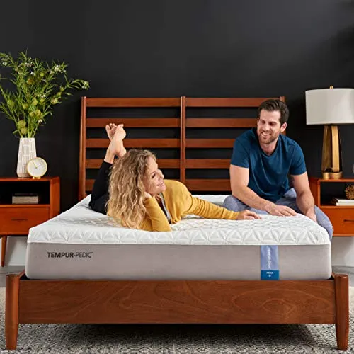 TEMPUR-PEDIC Cloud Prima Medium-Soft Mattress, Luxury Cooling Memory Foam Layers, Queen, Made in USA, 10 Year Warranty.