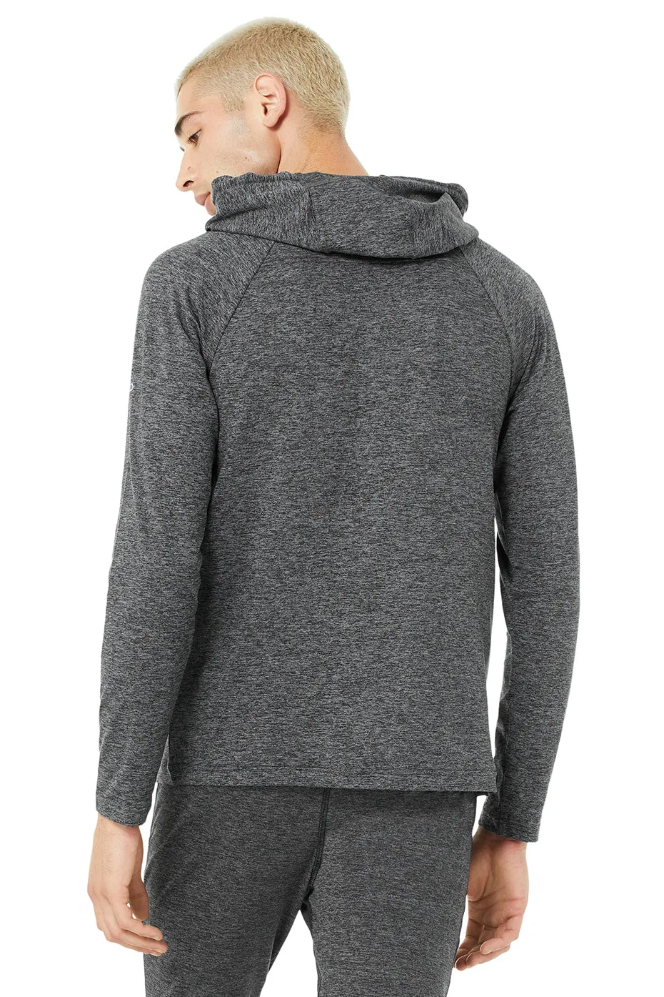 The Conquer Hoodie - Graphite Marl