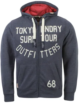 Tokyo Laundry Elizer Hoodie In Mood Indigo