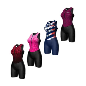 Women Performance Sublimated Triathlon Suit