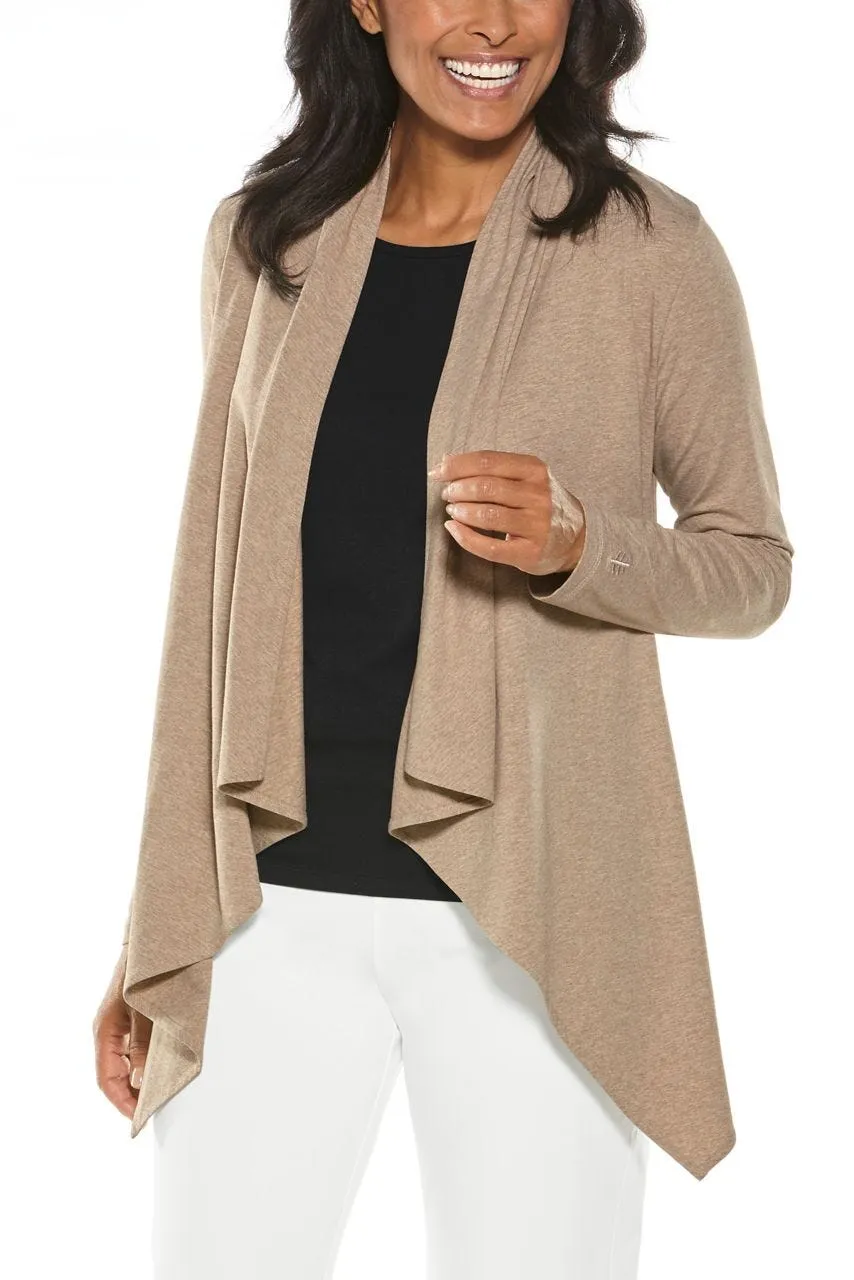 Women's Marietas Sun Wrap | Dark Taupe Heather