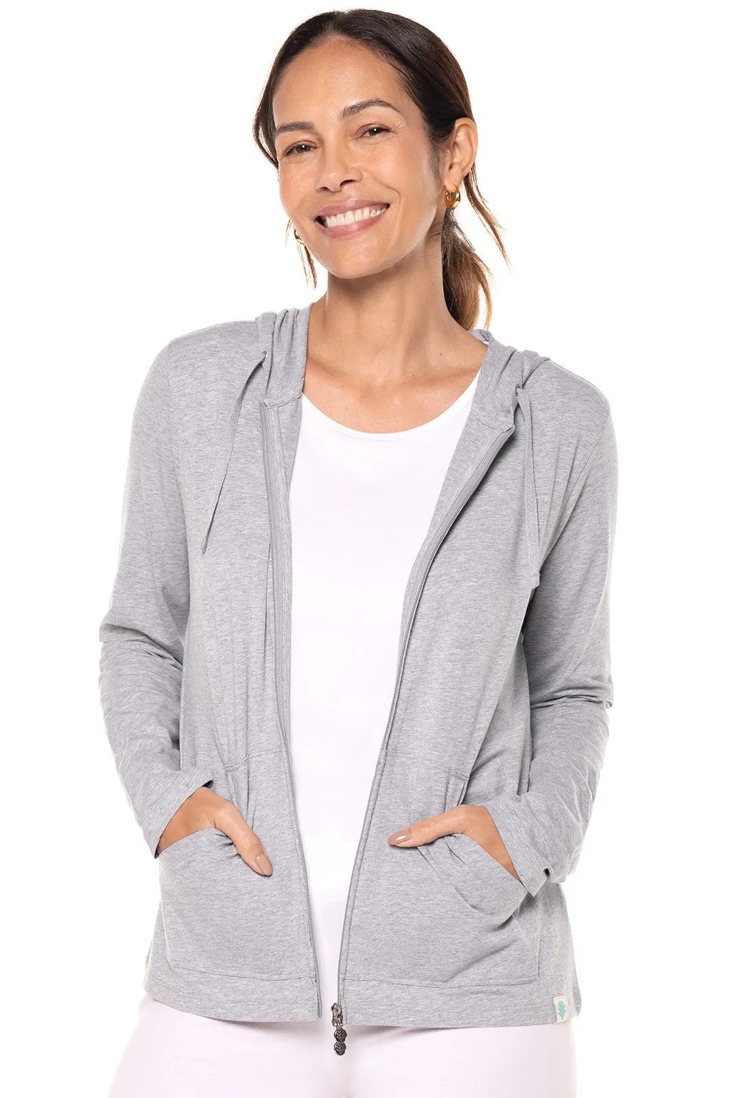 Women's Seaside Hoodie  |  Grey Heather