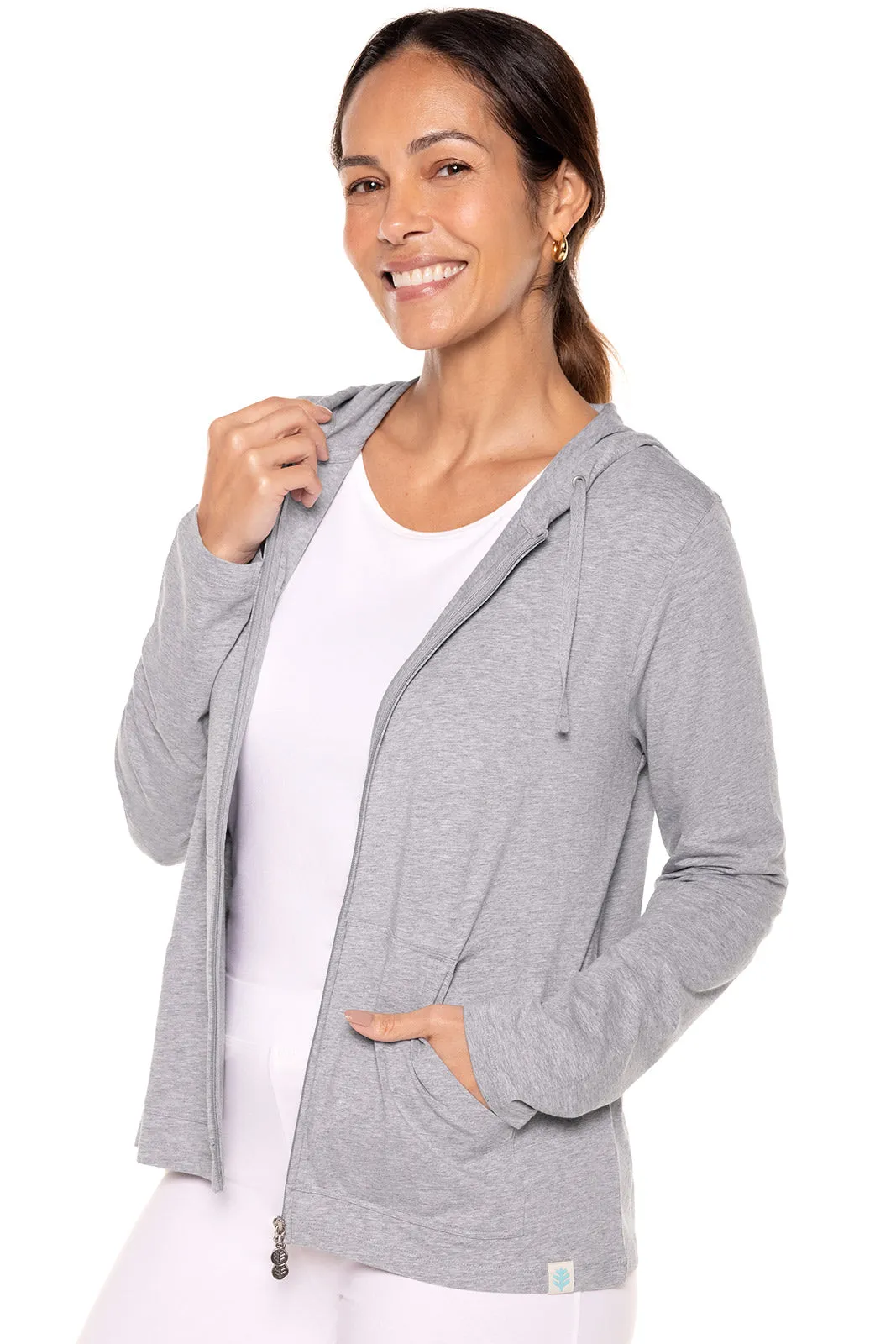 Women's Seaside Hoodie  |  Grey Heather