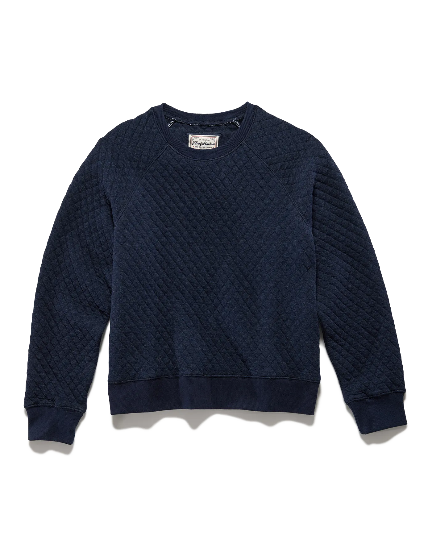 WOODLAWN QUILTED CREWNECK